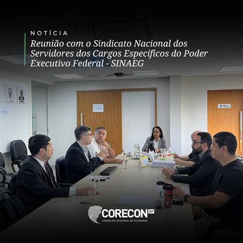 Encontro Estratégico entre Corecon DF e SINAEG Destaca Compromisso