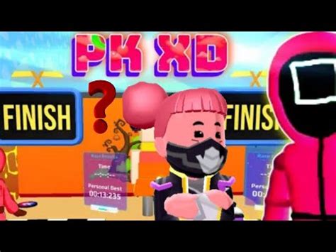 PK XD SQUİD GAME KAZANABİLDİM Mİ PK XD MAYA YouTube