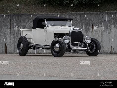 1929 Ford Model A Pick Up Truck Hot Rod Stock Photo Alamy