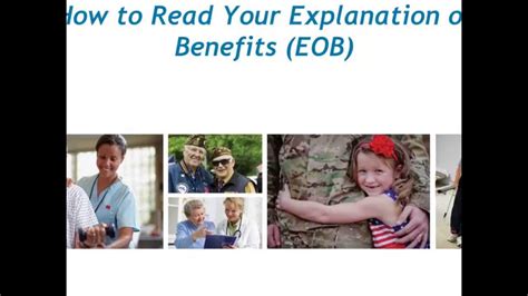 Tricare Webinar On Explanation Of Benefits Youtube