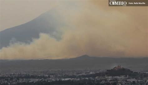 Incontrolables Incendios En Zona Boscosa Del Popocatépetl Llevan 12