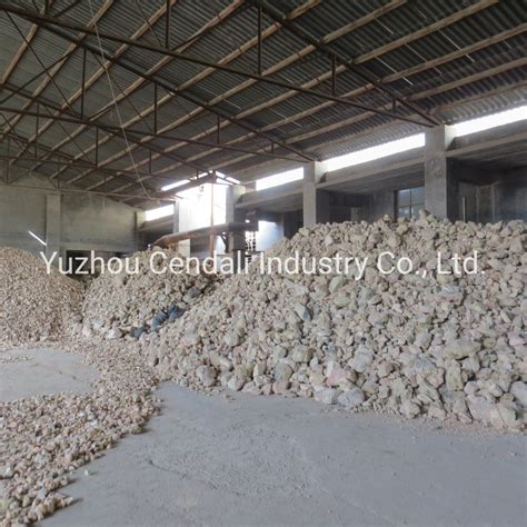 Big Density Low Iron Refractory Grade Rotary Kiln Calcined Bauxite