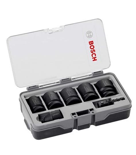 Set De Llaves De Vaso Impact Control Piezas Bosch