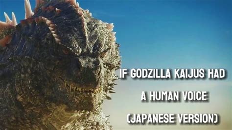 My Headcanon Japan Voices If Godzilla Kaijus Had A Voice My Opinion