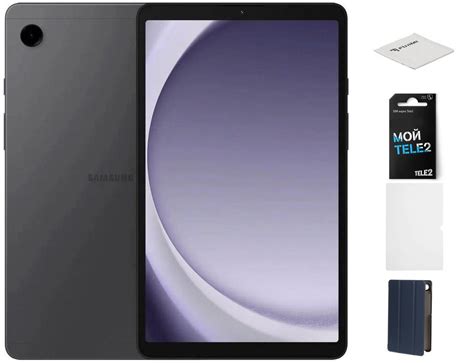 Купить планшет Samsung Galaxy Tab A9 LTE SM X115 4 64Gb Grey Набор