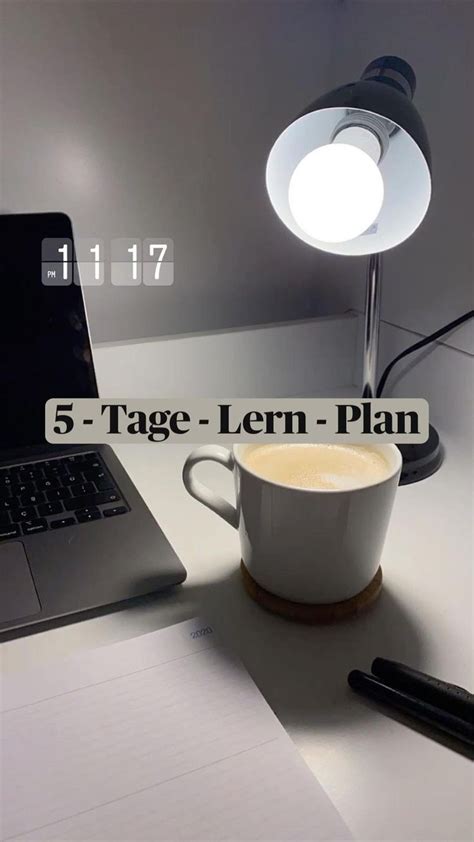 Tage Lern Plan