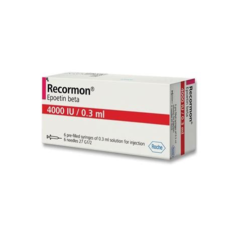 Recormon Iu Pre Filled Syringe Tay Pharmacies