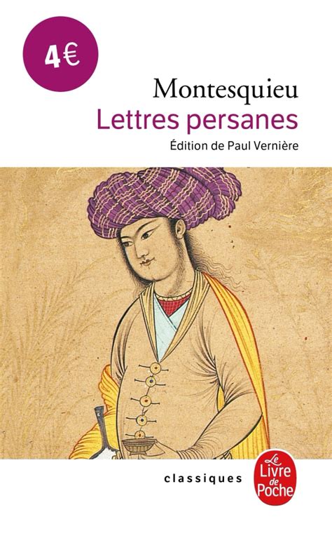 Lettres Persanes Montesquieu Livre De Poche