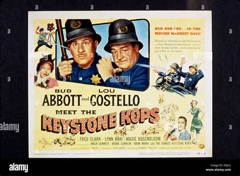 1955 Film Title ABBOTT AND COSTELLO MEET THE KEYSTONE COPS Director