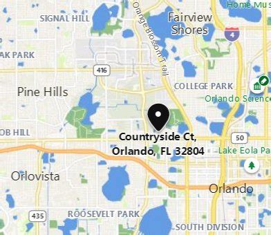 Where Is Countryside Orlando Nbhd Florida See Area Map More