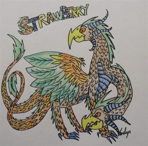 Strawberry Dragon By Blueevelyn On Deviantart