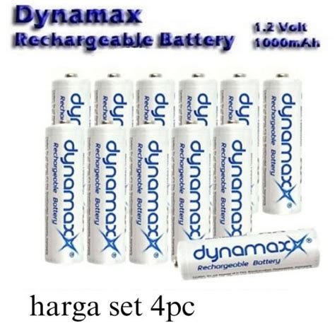 Jual Isi Pc Dynamax Putih Charge Batre Charge Battery Charger Aa