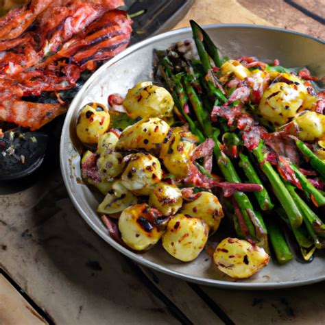 Braai Grilled Asparagus And Prosciutto Potato Salad Braaiblog