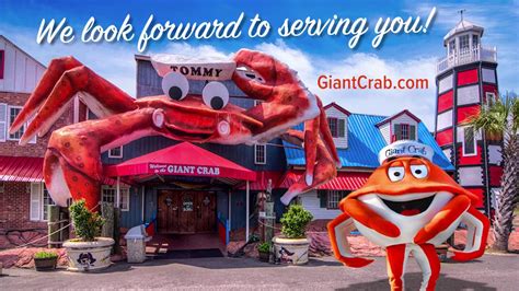 Giant Crab Seafood Restaurant Myrtle Beach South Carolina | Kids Matttroy