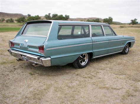 1966 DODGE POLARA STATION WAGON Rear 3 4 79644