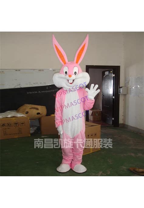 New Bugs Bunny Cartoon Mascot Adult Costume Cosplay Costumes Halloween