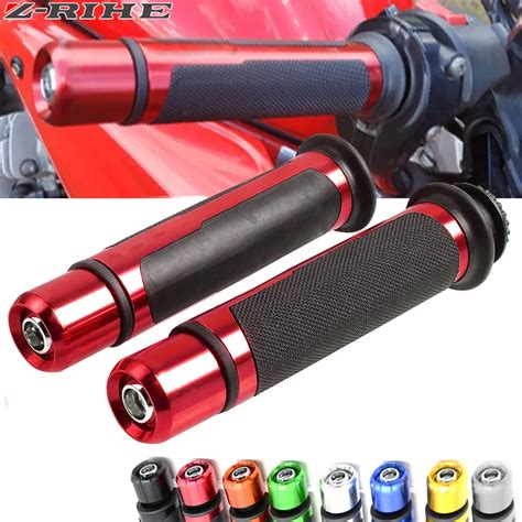 Mm Cnc Motorcycle Handle Grips Racing Handlebar Grip For Suzuki