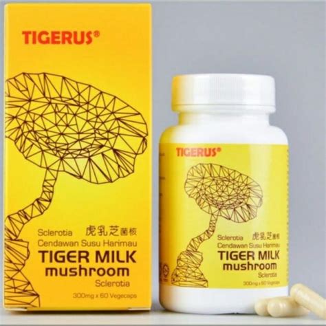 Tigerus Tiger Milk Mushroom Sclerotia Mg X S S Shopee