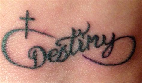 Destiny Destiny Tattoo Future Tattoos Life Tattoos