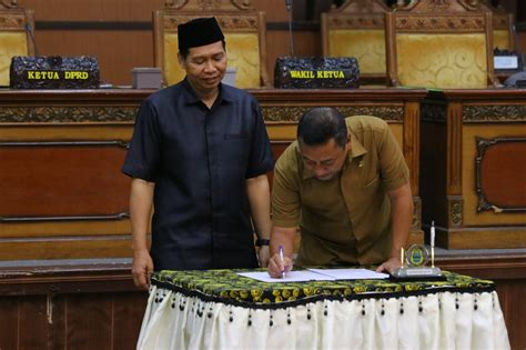 Rapat Paripurna Penetapan Program Pembentukan Peraturan Daerah Tahun