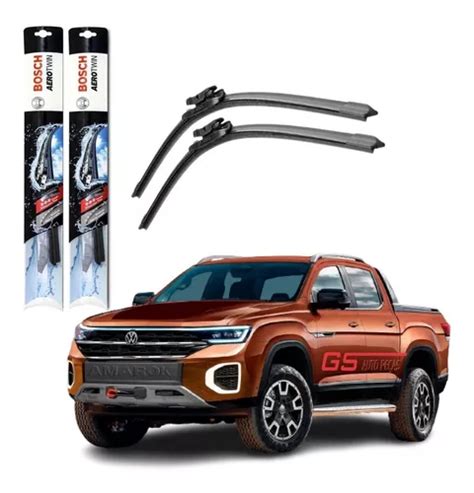 Palhetas Limpador Parabrisa Vw Amarok 17 2018 2019 2020 2021 Frete grátis