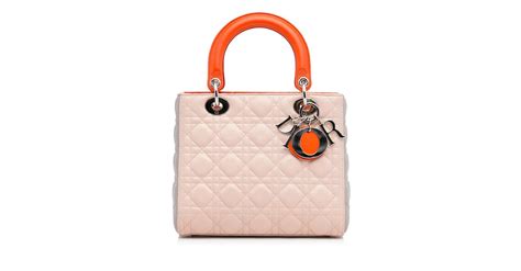 Cartable Dior Medium Cannage Lady Dior Tricolore Beige Cuir Ref 1135993