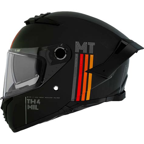 Casque de moto intégral Mt Helmets THUNDER 4 SV MIL A11 noir mat Vente