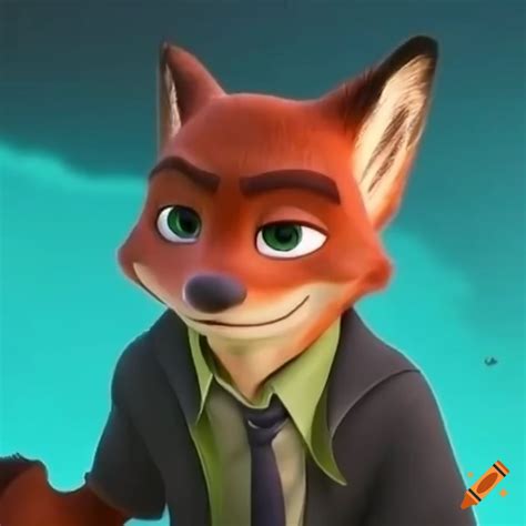 Nick Wilde Character From Kingdom Hearts On Craiyon