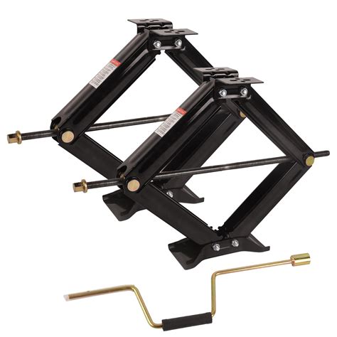 Snapklik.com : LCyindu 6500lbs RV Stabilizer Jacks,4-24"" Height RV