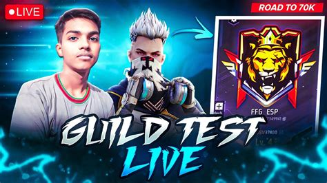 Free Fire Live Guild Test Just For Fun Facecam Live Freefire