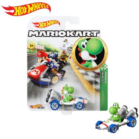 Mattel® Hot Wheels® Mario Kart™ Yoshi B-Dasher Toy Vehicle, 1 ct - Ralphs