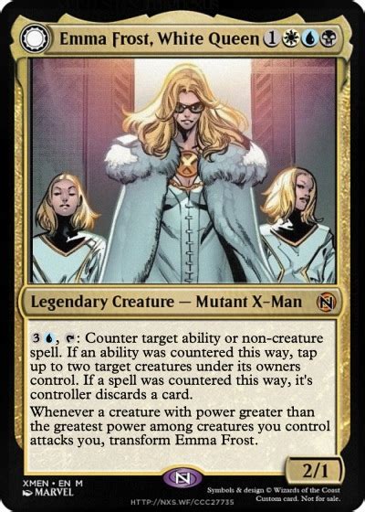 Mtgnexus Emma Frost White Queen Emma Frost Diamond Form