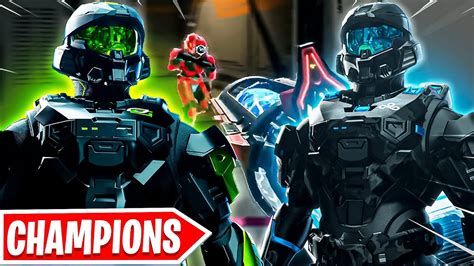 V Halo Infinite Champions With My Duo Trippy Youtube