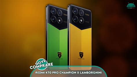 Dove Comprare Redmi K Pro Champion X Lamborghini Gizchina It