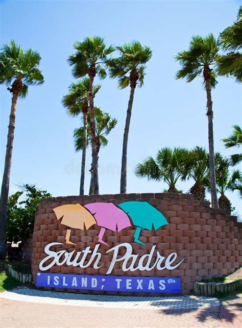 South Padre Island Welcome Sign Ad Padre South Sign Island