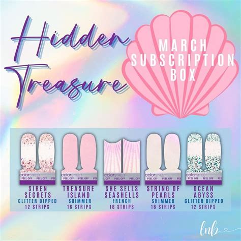 Color Street Hidden Treasure Color Street Color Street Nails