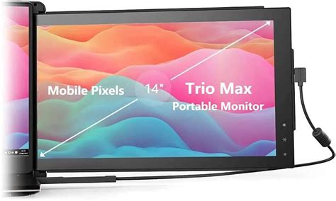 Amazon Mobile Pixels Trio Max Portable Monitor The On The Go Dual