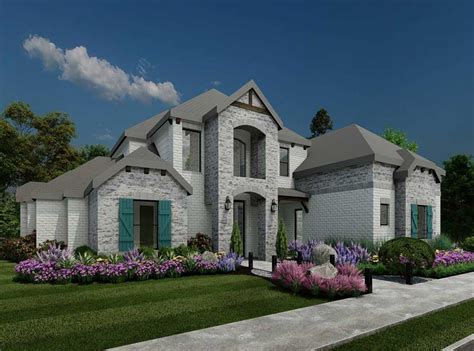 Two Story Traditional Style House Plan Ebhosworks