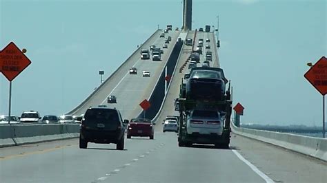 Sunshine Skyway Bridge St Petersburg Fl Youtube