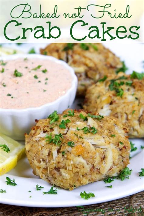 Baked Crab Cakes Healthy Crab Cakes Crab Cake Recipes Healthy