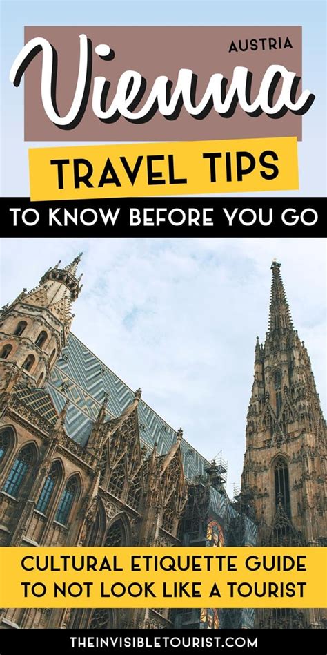 Vienna Travel Tips: 13 Do's & Don'ts to Not Look Like a Tourist