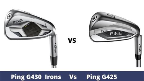 Ping G430 Vs Ping G425 Irons Comparison Overview Golf Blue Heron