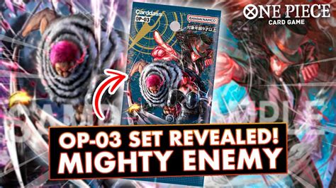 NEW SET OP 03 MIGHTY ENEMY ALSO MORE PROMOS ONE PIECE CARD GAME