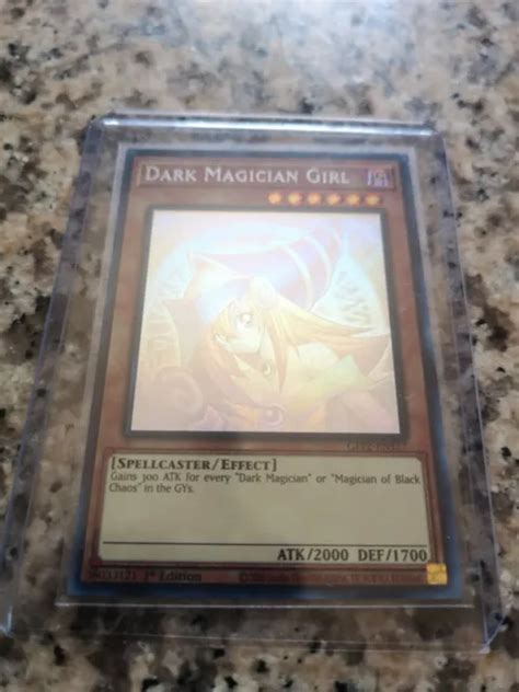 YU GI OH GHOST RARE Dark Magician Girl NM Ghosts From The Past 2 EUR