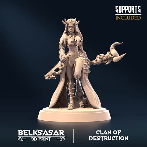 Devourer Of Destruction C Normal And Nude Stl File For Cults