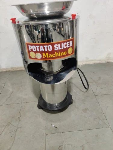 Automatic Stainless Steel Potato Chip Slicer Making Machine 1 Hp At Rs