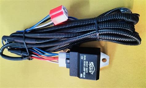 Abs Black Heavy Duty Head Lamp Relay Wiring Kit At Rs Box In