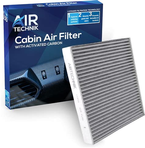 AirTechnik CF11643 Cabin Air Filter W Activated Carbon Fits Select