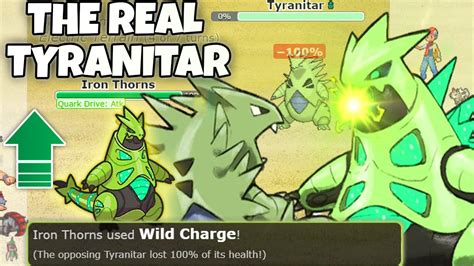 We Tried To Make Irons Thorns Tyranitar Work Pokemon Scarlet And