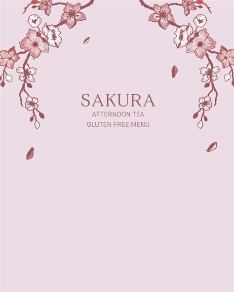 Sakura Afternoon Tea | The Garden Society